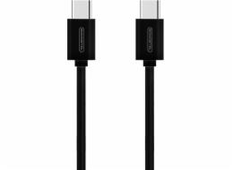 CABLE USB TYP-C TYP-C 5A 18W SOMOSTEL BLACK 5000mAh POWER DELIVERY 1.2M PD SMS-BT10 FAST USB-C TO USB-C PD