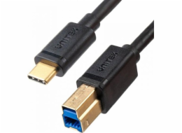 Unitek C14096BK USB-C to USB-B 3.0 Printer Cable 2m