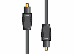 AV:link kabel optický 1x TOSlink samec - 1x TOSlink samec, 1m