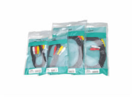 AV:link kabel 3x RCA samec - 3x RCA samec, 1.5m