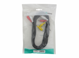 AV:link kabel 3x RCA samec - 3x RCA samec, 5m