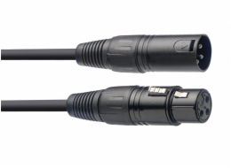 Stagg SDX0,5, DMX kabel 3-pin XLR/XLR, 0,5m