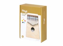 Stagg KALI-KID10-RD, dětská kalimba, 10 tónů, červená