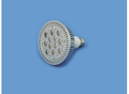 PAR 38 230V E27 12x1W LED Omnilux, 6400K, chladič