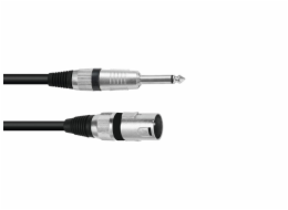 Kabel XK-50 XLR samec - Jack 6,3 mono, 5 m