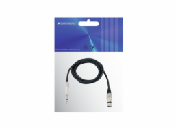 OMNITRONIC Adaptérový kabel XLR(F)/Jack stereo 0,9m