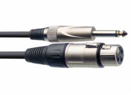 Stagg SMC1XP, mikrofonní kabel XLR/Jack, 1m