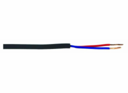 Omnitronic reproduktorový kabel, 2x 1,5 mm, černý, 100 m, cena/m