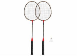 Spokey BADMNSET1 Sada na badminton - 2 x raketa, košíček, obal