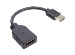 PremiumCord Flexi adapter HDMI Male - Female pro ohebné zapojení kabelu do TV