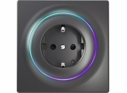 Fibaro FGWOF-011-8 socket-outlet Type F Black