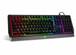 CONNECT IT BATTLE RGB herní klávesnice (CZ+SK verze), ČERNÁ