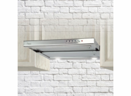 Akpo WK-7 Light 60 cooker hood Semi built-in (pull out) Stainless steel