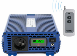 AZO Digital 12 VDC / 230 VAC ECO MODE SINUS IPS-1000S PRO 1000W voltage converter