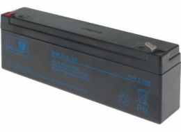 MPL MW POWER MW 2.2-12 UPS battery Lead-acid accumulator AGM Maintenance-free 12 V 2 2 Ah Black