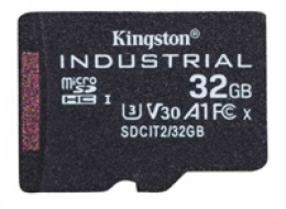 Kingston MicroSDHC karta 32GB Industrial C10 A1 pSLC Card Single Pack