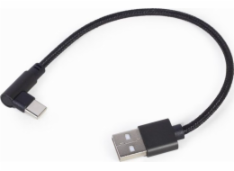 Gembird USB-A - USB-C USB kabel černý (CC-USB2-AMCML-0,2M)