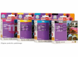 Activejet ABB-1100NX Brother Printer Ink  Compatible with Brother LC1100/980;  Supreme;  1 x 29 ml  3 x 19.5 ml;  black  purple  blue  yellow. Prints 300% more.