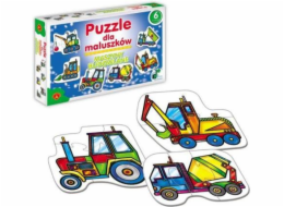 Alexander Puzzle pro miminka - Stavební stroje - 0541