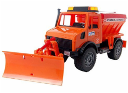 MB-Unimog Winterdienst mit Räumschild, Modellfahrzeug