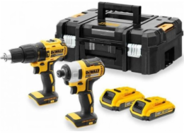 Sada nářadí DEWALT.COMBO KIT 18V DCD778, DCF787 2x2,0Ah TSTAK II DCK2060D2T-QW