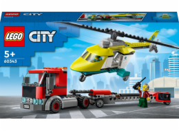 LEGO City 60343 Rescue Helicopter Transport