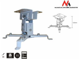 Držák stropního projektoru Maclean 12cm 20kg MC-582