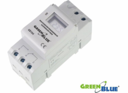 Maclean Timer pro DIN lištu GB104 GreenBlue 16 programů (GB104)