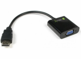 AV Techly HDMI adaptér – D-Sub (VGA) černý (301658)