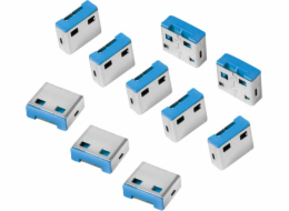 Zámek portu USB LogiLink 10 ks (AU0046)