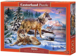 Castorland Puzzle 500 Wolfish Wonderland