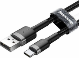 Kabel BASEUS USB TypeA M, USB TypeC M, 1m černý CATKLF-BG1