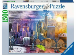 Puzzle 1500 dílků New York v létě i v zimě