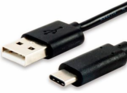 kabel USB-A - USB-C USB 1 m černý (12888107)