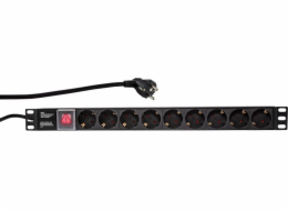 LogiLink 19 Logilink 9 Outlet Power Strip (PDU9C02)