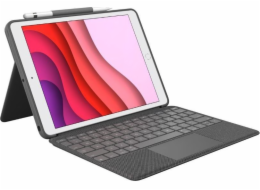 Logitech Combo Touch QWERTY britská pro Apple 10.2-inch iPad 7. generace, 8. generace 920-009629 grafit Logitech Combo Touch for iPad (7th&8th&9th gen 10,5") - GRAPHITE - UK