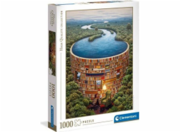 Clementoni Clementoni Puzzle 1000el Bibliodame 39603