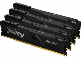 KINGSTON Fury Beast Black 4x8GB DDR4 3600MHz