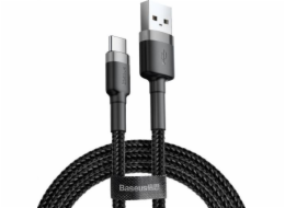 Baseus USB-A - USB-C USB kabel 2 m Černošedý (CATKLF-CG1)