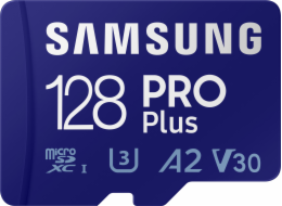 Samsung micro SDHC karta 128GB PRO Plus + SD adaptér