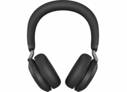 Jabra náhlavní souprava Evolve2 75, Link 380a MS, stereo, černá