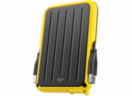 Silicon Power A66 external hard drive 5000 GB Black Yellow