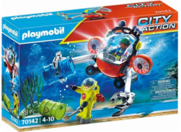 Playmobil 70142 Ponorka a nebezpečný odpad