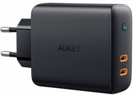 AUKEY AUKEY PA-D5 ultrarychlá W vše Nabíječka 2xUSB C 63W