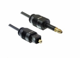 PREMIUMCORD Kabel 3,5mm mini Toslink - Toslink, OD:2.2mm, délka 3m