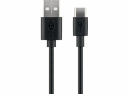 USB 2.0 Kabel, USB-A Stecker > USB-C Stecker