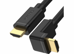 UNITEK Y-C1002 HDMI 2.0 90° 4K60HZ 2M cable Black