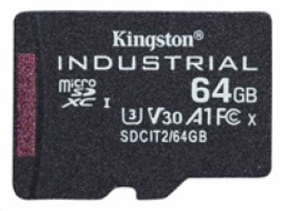 Kingston Industrial 64GB microSDHC, paměťová karta