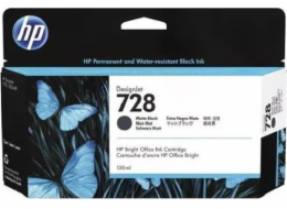 HP 728 130-ml Matte Black DesignJet Ink