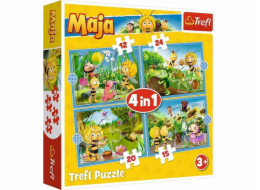 Trefl Puzzle 4in1 Adventures of Bee Mai